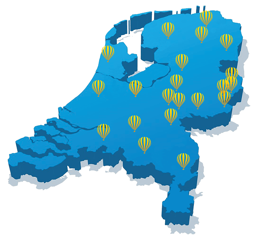Kaart NL met ballonnen (small)3